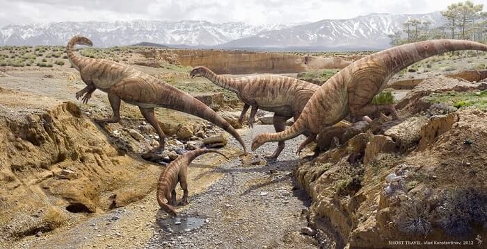 Historia del Plateosaurus