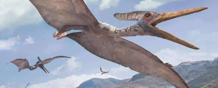 Hábitat natural del Pteranodon
