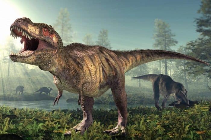 Hábitat natural del Tyrannosaurus Rex