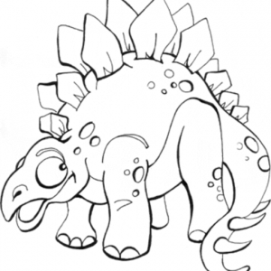 stegosaurus para imprimir