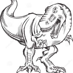 tyrannosaurus para imprimir